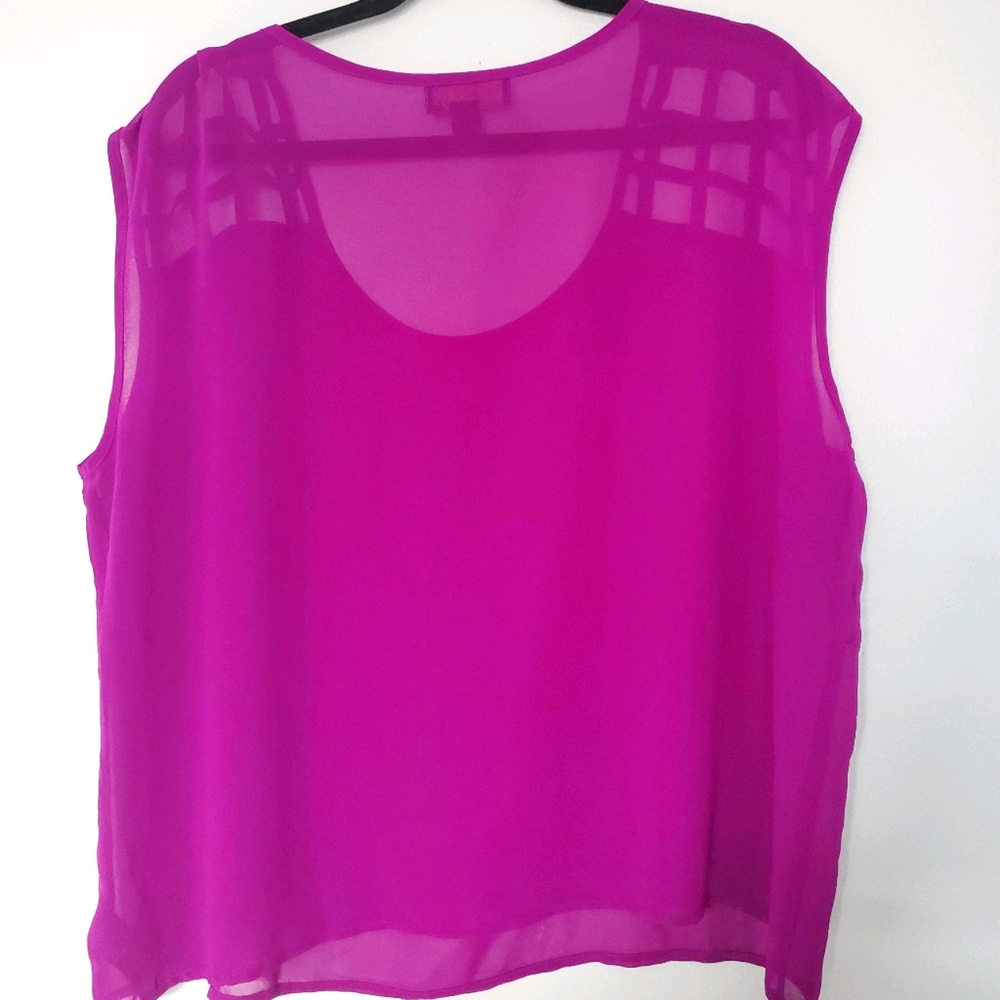 Hot sheer blouse